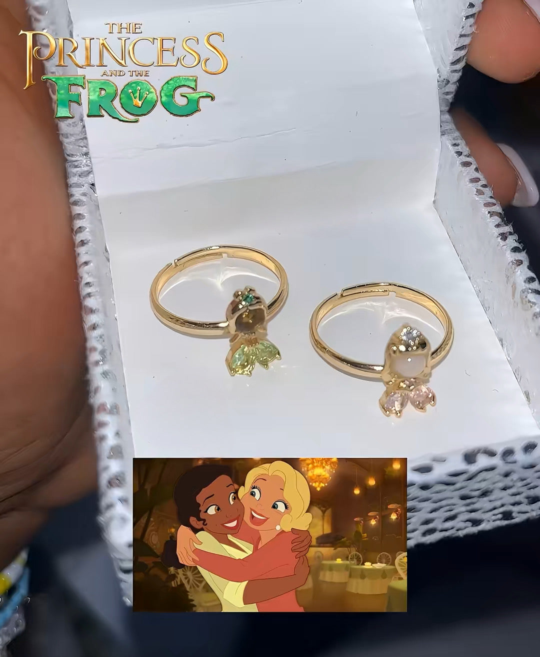 Tiana & Lottie rings