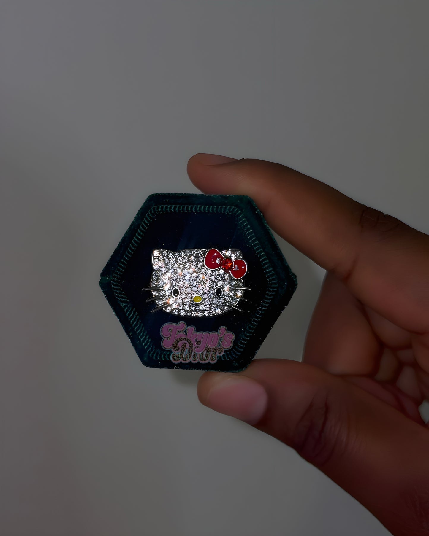 Red Bling Kitty