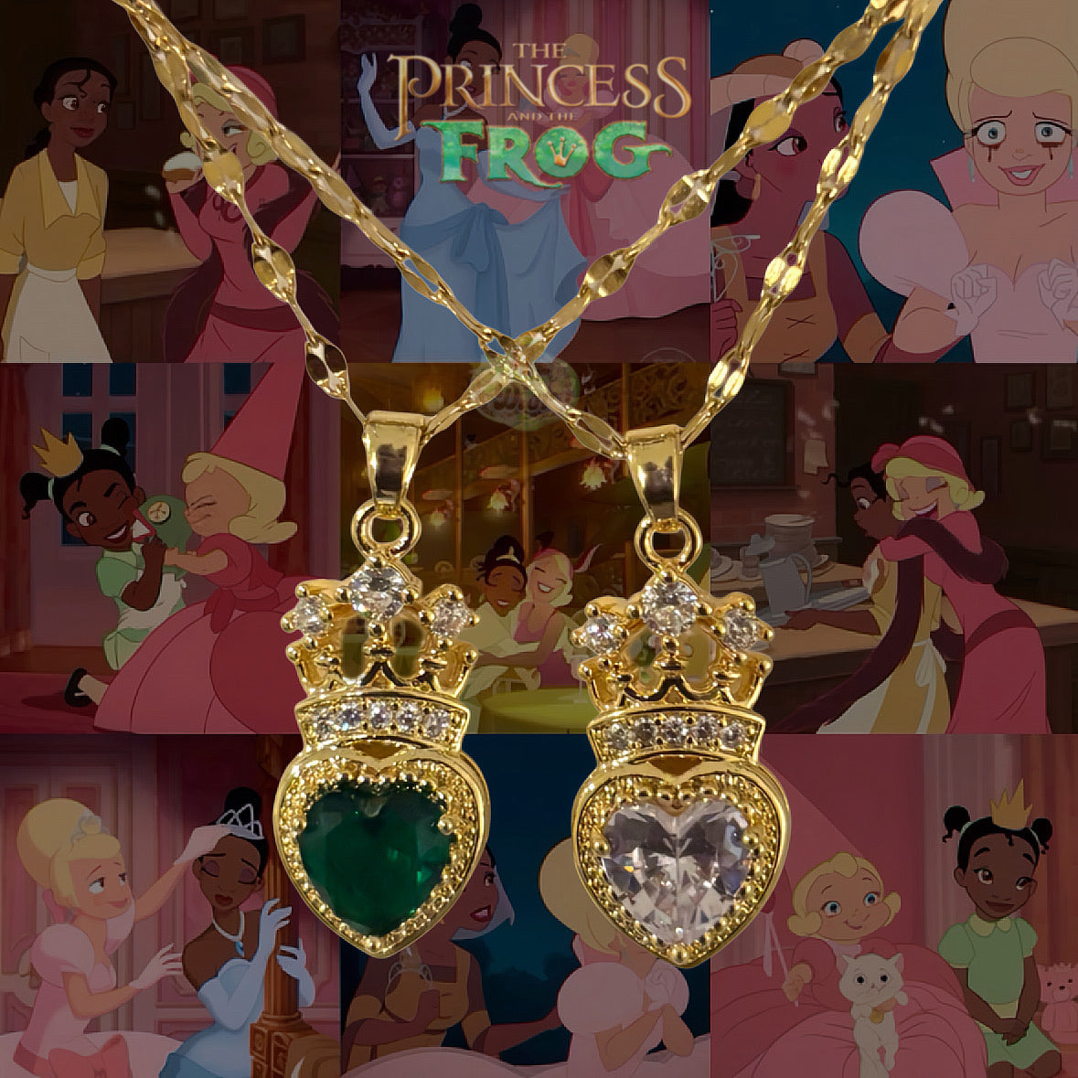 Tiana & Charlotte Necklace Set