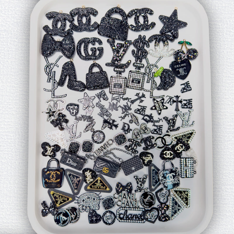 Black Mix Lux Charms