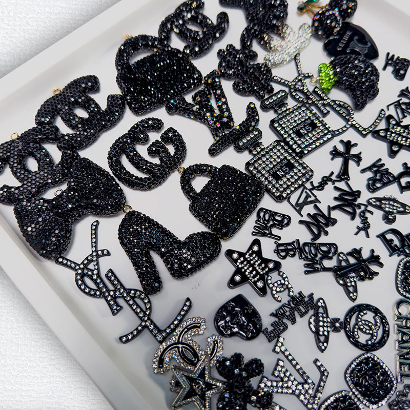 Black Mix Lux Charms
