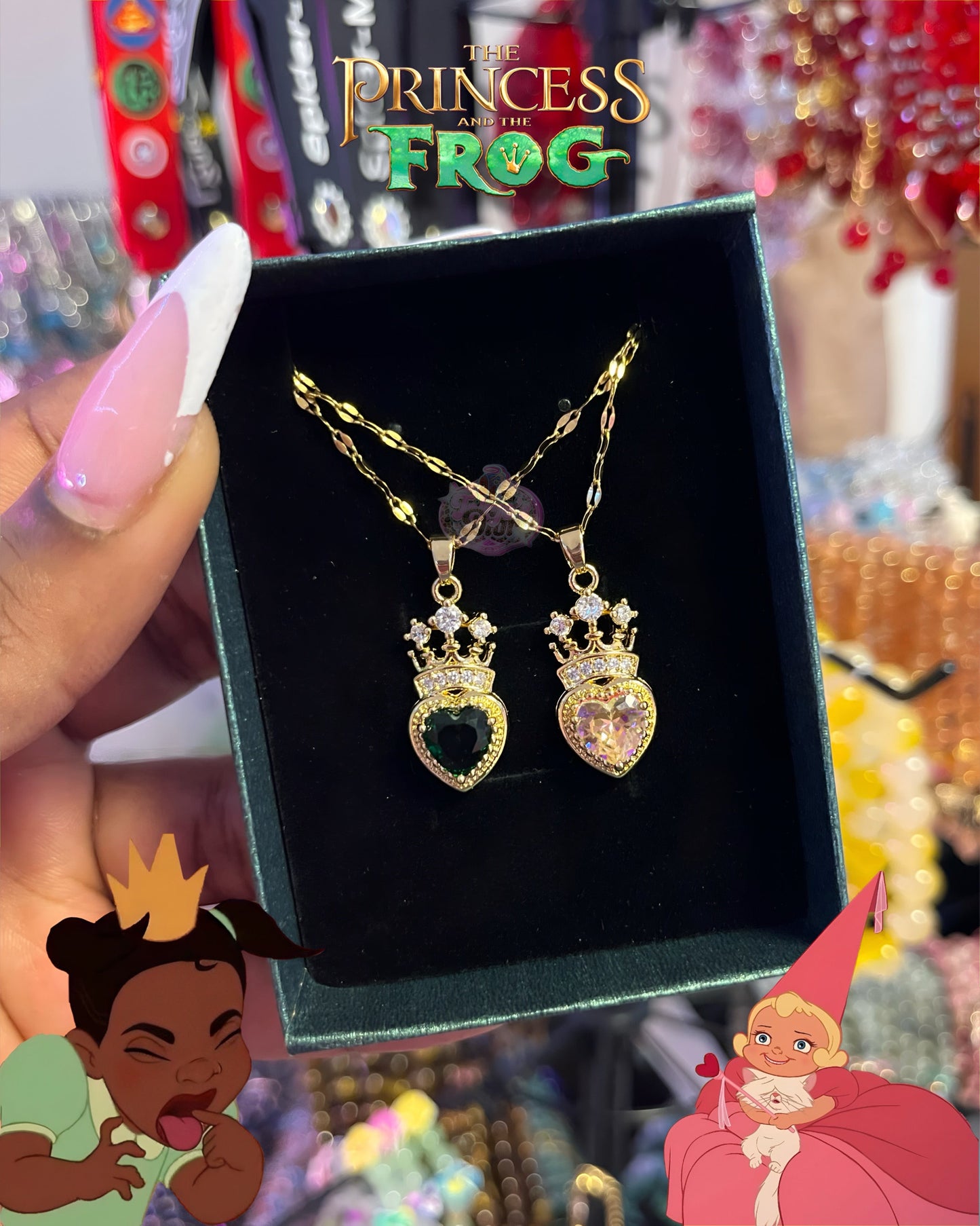 Tiana & Charlotte Necklace Set