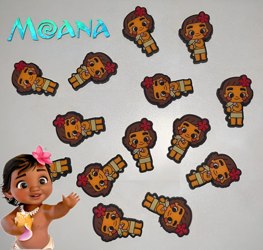 Baby Moana croc charm