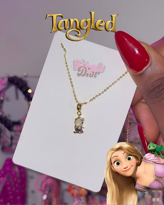 Rapunzel Charm Necklace