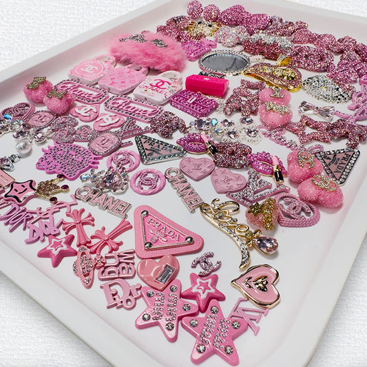 Pink Mix Lux Charms