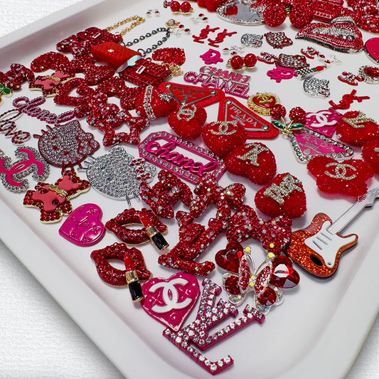 Red Mix Lux Charms