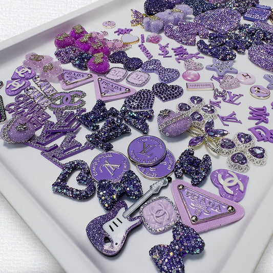 Purple Mix Lux Charms